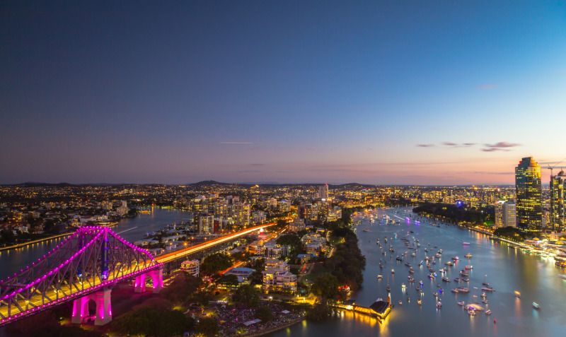 Australian Adventure in Brisbane Aerial